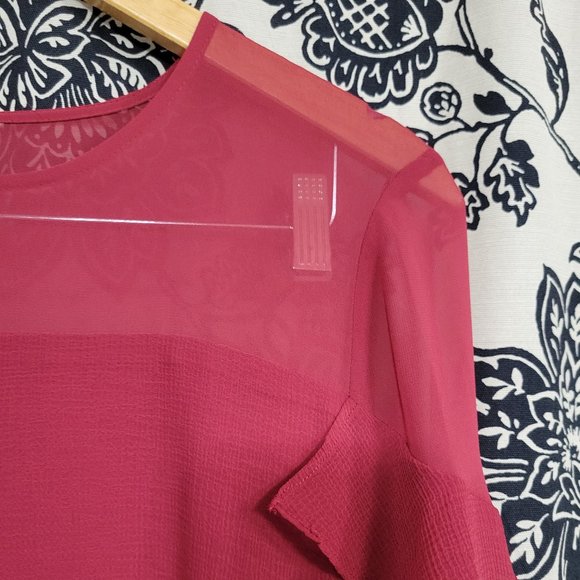 NWT BCBGeneration Peasant Blouse Size Small - Picture 4 of 9